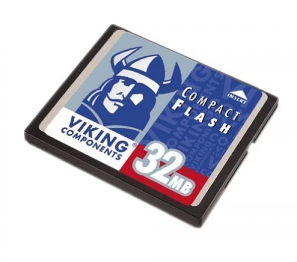 Viking 32 MB CompactFlash Memory Card (CF32M) - Image 1 of 1