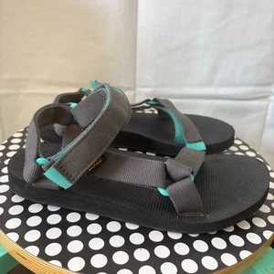 Sandalias Teva Mujer 7 Gris Original Correa Universal Sin Cordones Impermeables Cómodas - Imagen 1 de 6