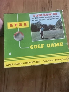 APBA Professional Golf Game PGA Greatest Holes & All Time Great Players 32ATG - Picture 1 of 6