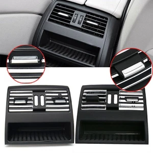 Rear Center Console Fresh Air Outlet Vent Grille Grill Cover Fit BMW 5 F10 F11 - Picture 1 of 11