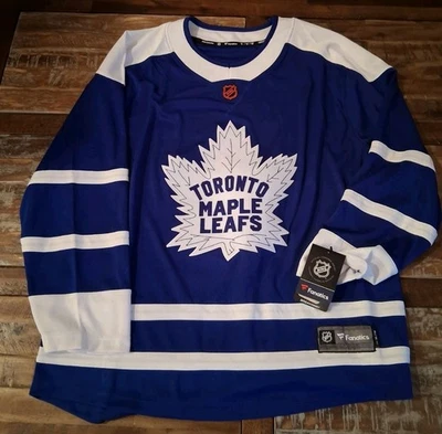 Toronto Maple Leafs Fanatics Breakaway Jersey Mens Size XL NWT - Image 1 of 4