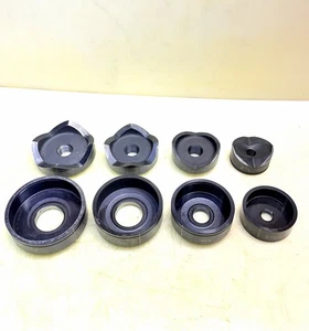 Greenlee 2-1/2" to 4" Knock-Out Punch Die Set New Style 8 Pcs. Mint - Picture 1 of 8