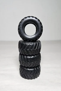 Hotwheels Monster Jam Monster Trucks Maßstab 1:64 Reifen Ersatz - Bild 1 von 2