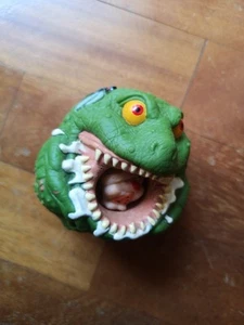 VINTAGE ERTL BLURP BALLS TYRANOSAURUS RETCH ACTION FIGURE TOY 1991 - Foto 1 di 8