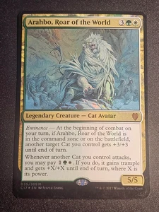 MTG - Arahbo, Roar of the World C17 Oversized - Picture 1 of 3