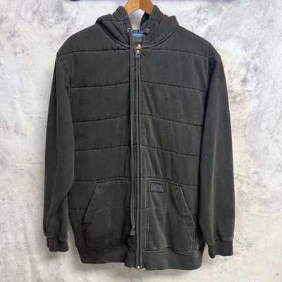 Matix Insulated Hoodie Jacket Mens Medium Black Full Zip Sweatshirt  - Image 1 of 4