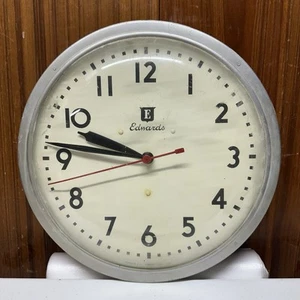 Vintage Edwards Clock Movement Wall Clock 13in M 1962 Not Tested - Picture 1 of 6