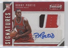 2015-16 Panini Threads Signatures Prime /25 Bobby Portis #RTS-BP Rookie Auto RC