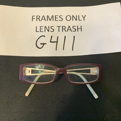 Monturas de gafas DKNY DY4607 3480 púrpura plata rectangulares 52-15-135 G411 Foto 1 de 4