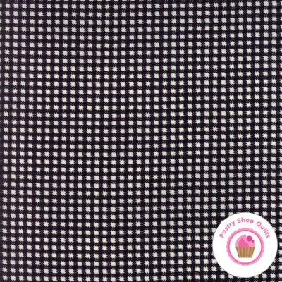 Moda Basic ESSENTIALLY YOURS 8653 60 Black Check Quilt Fabric - Image 1 of 3