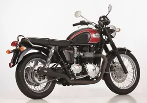 Shark Exhaust Shark Exhaust Retro Catalytic Converter Bonneville T100 Black Triumph - Picture 1 of 6