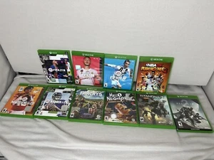 Xbox One Video Game Lot Madden FIFA Destiny Titanfall 10x - Picture 1 of 8