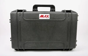MAX520 Waterproof Equipment Case (Black) Plastic Hard Protective Case - No Foam - Picture 1 of 13