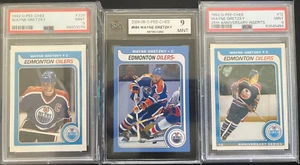 1992 OPC 25th Anniv #(12, 220) Wayne Gretzky PSA 9 / OPC Retro KSA 9. 26 Karten Set - Bild 1 von 9