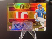 2023 Chronicles Draft Picks Gold Standard Jonathan Mingo Auto /25 RC