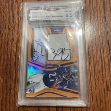 J.K. Dobbins 2020 Certified Freshman Fabric Mirror Orange RPA /225