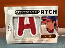 2009 Upper Deck Ultimate Collection Cole Hamels Philadelphia Phillies Patch 