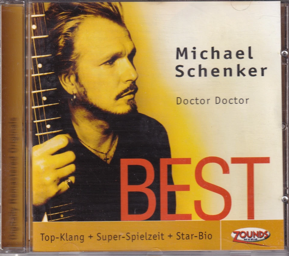 ZOUNDS - MICHAEL SCHENKER - Doctor Doctor - Best - audiophile CD 2002 dig. rem. - Bild 1 von 2