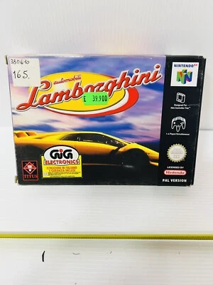 N64 NINTENDO LAMBORGHINI GIG PAL VERSION NEW - Image 1 of 4