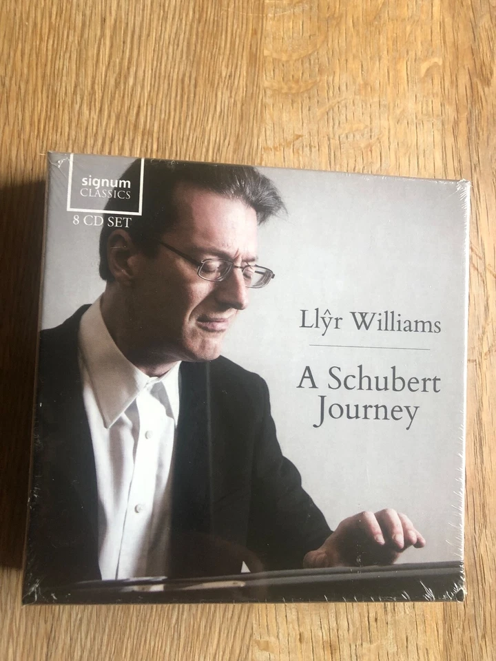 LLYR WILLIAMS - A SCHUBERT JOURNEY, KLAVIERSONATEN, SIGNUM,8CD-BOX-SET NEU (OVP) - Bild 1 von 3