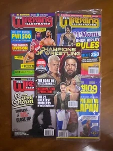 Revista PRO Wrestling Illustrated diciembre 2023 enero marzo mayo 2024 LOTE DE 5 - Imagen 1 de 6