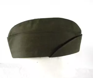 US Military Garrison Man's Cap Poly/Wool Gabardine MC size 7 1/4 - Picture 1 of 7