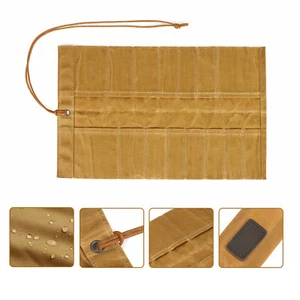 Bolsa organizadora de cuchillo de tallado soporte para herramientas de lona enrollable bolsa práctica - Imagen 1 de 23