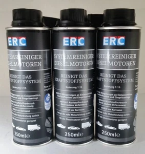 ERC Diesel systemreiniger  3x250ml  Einspritzsystemreiniger Additiv Neu  - Bild 1 von 3
