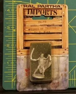 Mini Miniatura de Fantasía Ral Partha ROEG PRÍNCIPE BÁRBARO DE LADRONES - Imagen 1 de 5