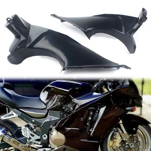 Black Front Dash Air Intake Ram Fairing For KAWASAKI ZX-12R 2002-2005 2003 - Picture 1 of 9