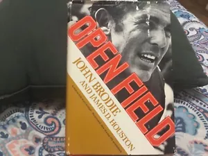 JOHN BRODIE SIGNED FIRST EDITION BOOK” OPEN FIELD”/SAN FRANCISCO 49ers QB # 12 - Picture 1 of 2