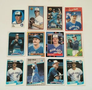 Blue Jays Lot Rookie Card Rc 1988 Donruss David Wells 640 1989 Topps 567 Toronto - Picture 1 of 12