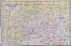 Landkarte NAPOLEON'S Campaign Northern Italien Switzerland Mailand Graubnden