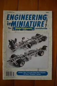 Engineering in Miniature Magazine November 1994 FREEPOST IN AUSTRALIA - Foto 1 di 1