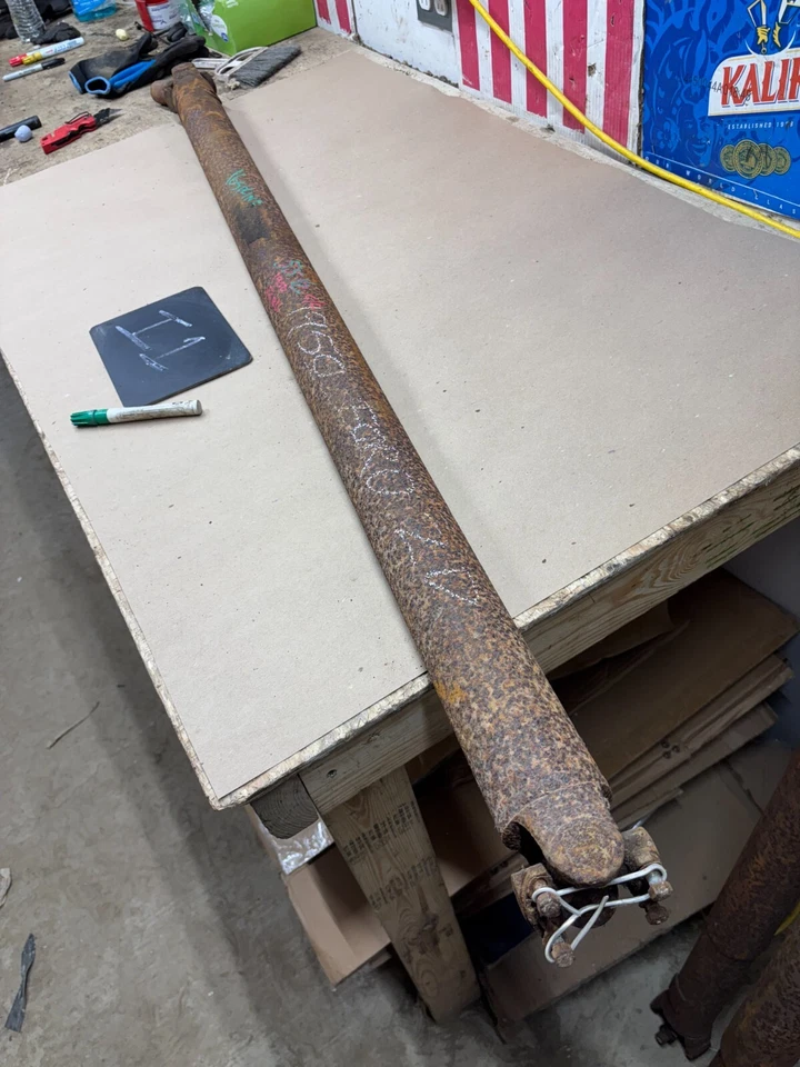 Ford Mercury 16 spline 1949 1950 1951 52 53 54 eje de transmisión 55-1/2" eje de transmisión oe Foto 1 de 4