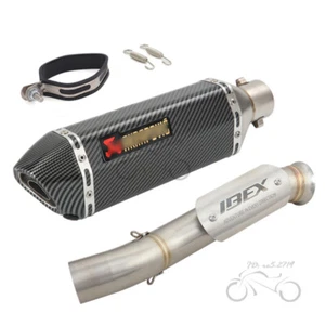 For CF-Moto Ibex 800 S 2022-2024 Slip on Exhaust Mid Pipe Replace Stock Muffler - Picture 1 of 12