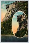 Postcard White Mountains, N.H The Old Man Of The Mountain 73