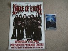 CRADLE OF FILTH PORTSMOUTH PYRAMIDS 2005 POSTER + WEDGEWOOD ROOMS 2017 FLYER