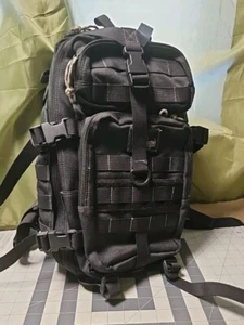 Maxpedition Falcon II Black Backpack Tactical VERY NICE - Picture 1 of 9