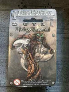 Mage Knight Metal - Living Elemental Limited Edition - SEALED NEU Unikat Zinn D - Bild 1 von 2