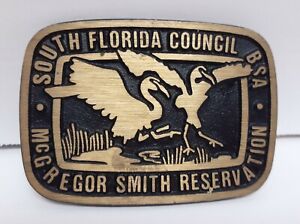 BSA South FL Council McGregor Smith Reservation Dynabuckle Provo UT Solid Brass