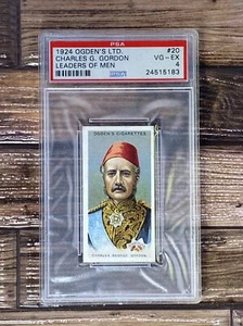 1924 Ogden's Leaders Of Men Charles G. Gordon #20 PSA 4 - Picture 1 of 2