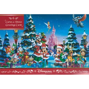 Disneyland París - Juego de 6 postales - Navidad - Nuevo - Imagen 1 de 2