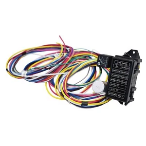 Performance 12 Circuit Universal Wire Harness XL Wires Compatible Street Rods - Picture 1 of 9