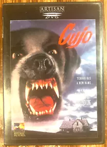 Cujo DVD Stephen King Horror Sci-Fi Creature Movie 1983 Artisan 80's RARE OOP - Picture 1 of 7