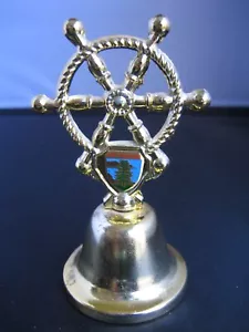 PORT MACQUART hand made souvenirs miniature bell - Bild 1 von 8