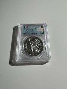 Italia 2025 1 oz plata flora y fauna - La margarita MS-70 PCGS First Strike - Imagen 1 de 4