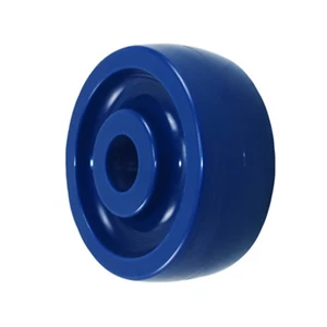 5" x 1-1/2" Solid Blue Polyurethane (NON MARKING) Wheel - 700 lbs Capacity - Picture 1 of 1