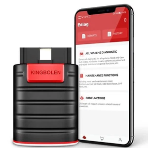 KINGBOLEN Ediag OBD2 Scanner Bluetooth, Bidirectional Scanner Wireless All Sy... - Picture 1 of 9