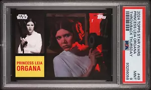 Princess Leia Organa 2024 Topps Throwback Star Wars #49 - PSA 9 MINT - Picture 1 of 4